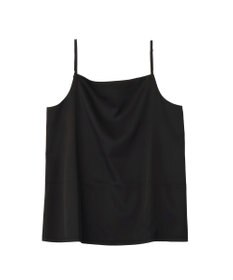 YECCA VECCA ボートネックサテンキャミ