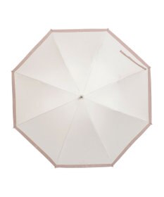 MOONBAT 【遮光/晴雨兼用日傘】LANVIN COLLECTION (ランバン コレクション)グログランリボン バイカラー 遮熱 UV 長傘