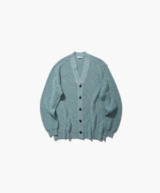バトナー　エイジングウール　ニット　カーディガン　セーター　vネック　メンズ men SUMMER KNIT V NECK CARDIGAN | BATONER(バトナー) / トップス