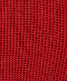 組曲 L 【先行予約・前後着用可】メッシュニット 七分袖カーディガン