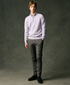 JOSEPH ABBOUD 【キングサイズ・自然な光沢感】コットンビエラフラワープリント シャツ