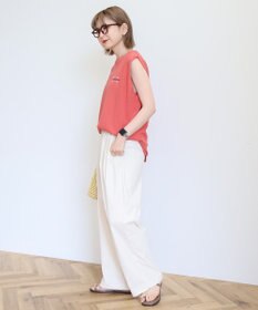 AMERICAN HOLIC ロゴ刺繍ノースリーブプルオーバー