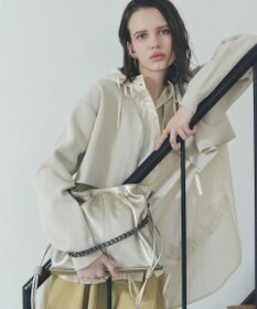 YECCA VECCA 2wayチェーンギャザーバッグ