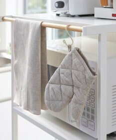 tower ゴミ箱上ラック タワー ホワイト