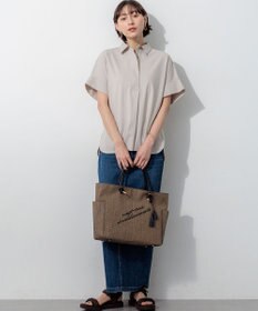 23区 【VERY・Oggi掲載】コンビカラー オーバル イヤリング