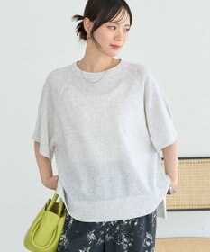 earth music&ecology シアーダンボールプルオーバー