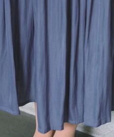 Tiaclasse 【安田美沙子さん着用・洗える】ヴィンテージサテンプリーツスカート