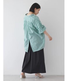 AMERICAN HOLIC カルゼギャザーシャツチュニック