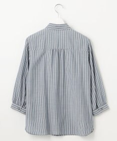 J.PRESS LADIES 【洗える】ウォッシャブルキュプラツイル ピンタック ブラウス