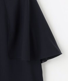 自由区 【洗える】バックサテンジョーゼット  ブラウス