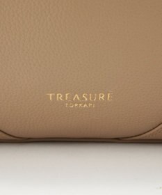 TOPKAPI 【TREASURE TOPKAPI】シュリンクレザー ワンハンドル 2way ショルダー バッグ