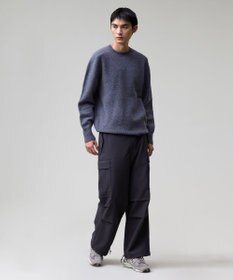 J.PRESS MEN 【J.PRESS ORIGINALS】【UNISEX】Shaggy Saddle Crew Neck Sweater