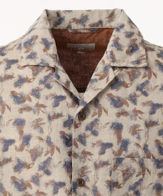 JOSEPH ABBOUD MOUNTAIN 【SPACE】OGアロハリーフ シャツ