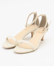 ANY SIS 【WEB・一部店舗限定】ラインベルトヒール サンダル