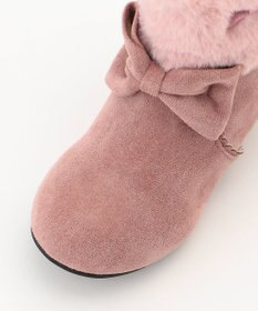 ANY KIDS フェイクファーリボンブーツ