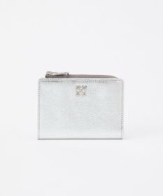 russet ミニモノグラムプレートハーフウォレット(SO-421)