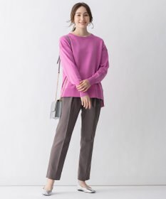 自由区 【Sサイズ有】コットンカシミヤ ニットトレーナー