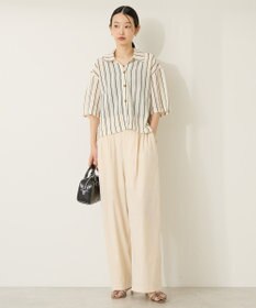 AMERICAN HOLIC メッシュ半袖ブラウス