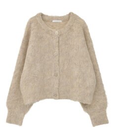 Green Parks 起毛シャギーカーディガン