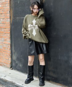 WEGO ダメージジャガードプルオーバー