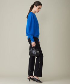 ICB 【洗える】 ウールポリエステルハイゲージ ニット