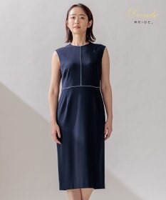 BEIGE， CINDY / クルーネックドレス