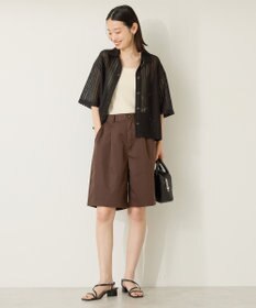 AMERICAN HOLIC メッシュ半袖ブラウス