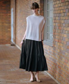 J.PRESS LADIES L 【洗える】Vis/Peスパーク クルーネック ニット ベスト