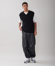 UNFILO MENS レザーライク カーゴパンツ [24年春夏商品]