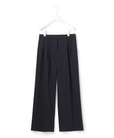 ICB 【洗える】 LinenLikeOx ワイドストレートパンツ
