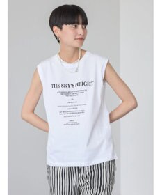 AMERICAN HOLIC 前後ロゴノースリーブカットプルオーバー