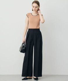 ICB L 【先行予約】ドライクールトロ クロスタックワイドパンツ