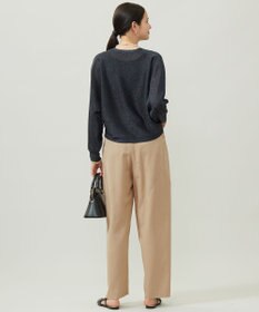 自由区 S セルロースコットンチノコクーンシルエット パンツ