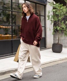 WEGO 【ユニセックス着用アイテム/ウエストゴム】ワーカーズパンツ