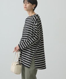 AMERICAN HOLIC ボーダーカットＢＩＧプルオーバー