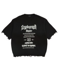 WEGO ダメージボーダーニットプルオーバー(SS)