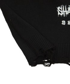 WEGO ダメージボーダーニットプルオーバー(SS)