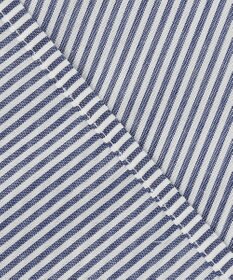 ANY SIS S 【洗える】フェイクパールストライプ ブラウス