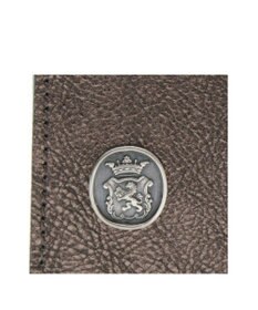 A.D.M.J. 【牛革】メタリックレザー/ガマグチ付ロングウォレット