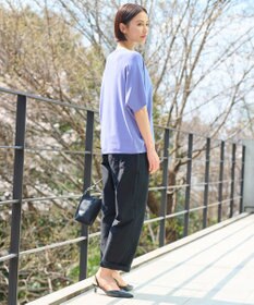 自由区 【好評につき新色追加・9色展開・洗える・XSサイズあり】クレープストレッチドルマン ニット