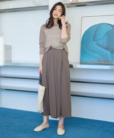 ANY 【吸水速乾/イージーケア/UVカット/接触冷感】さらさらDRYスカーチョ