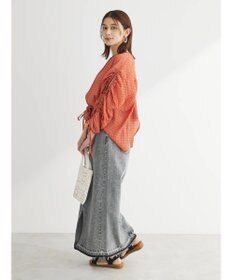 Green Parks ・ＥＬＥＮＣＡＲＥ　ＤＵＥ　バックリボンブラウス