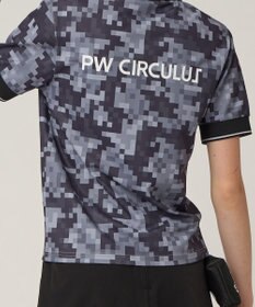 PW CIRCULUS 最新作！【WOMEN】8ビットカモフラージュ ポロ ゴルフウェア レディース