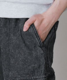 WEGO 【KIDS】デニムイージーカーゴパンツ（JUNIOR）