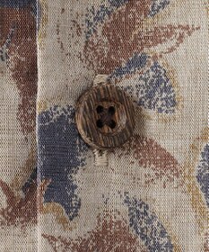 JOSEPH ABBOUD MOUNTAIN 【SPACE】OGアロハリーフ シャツ