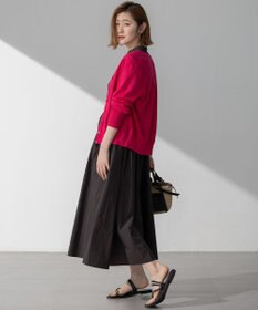 23区 L 【Oggi6月号掲載】ピュアリネンハイゲージ カーディガン