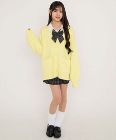 WEGO 【SCHOOLITEM】ニットカーディガン