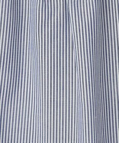 ANY SIS S 【洗える】フェイクパールストライプ ブラウス