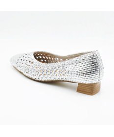 APOM レザーメッシュパンプス30