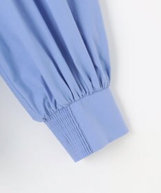 23区 【SLOW/一部店舗限定】タンブラーコットンブロード ブラウス